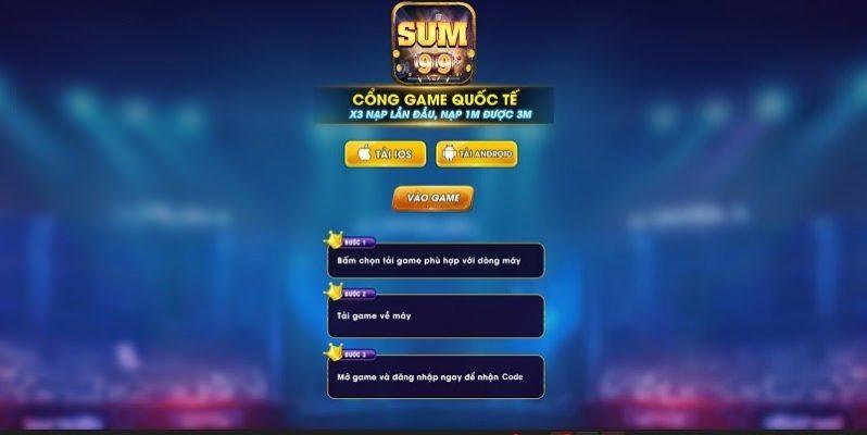 Cách tải App Sum99 Club